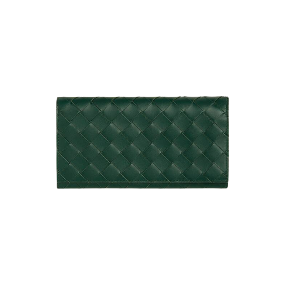 Bottega Veneta Intrecciato Long Wallet With Coin Purse Emerald Green Space 상세 이미지 1