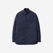 Pottery Garment Dyed Comfort Shirt Dark Blue - The 574 Premium Edition