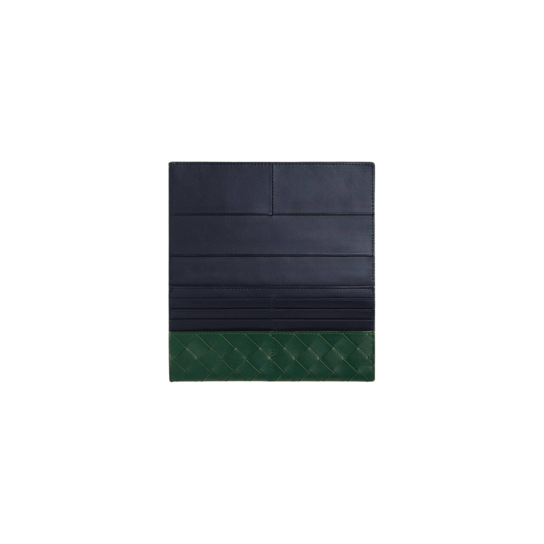 Bottega Veneta Intrecciato Long Wallet With Coin Purse Emerald Green Space 상세 이미지 2