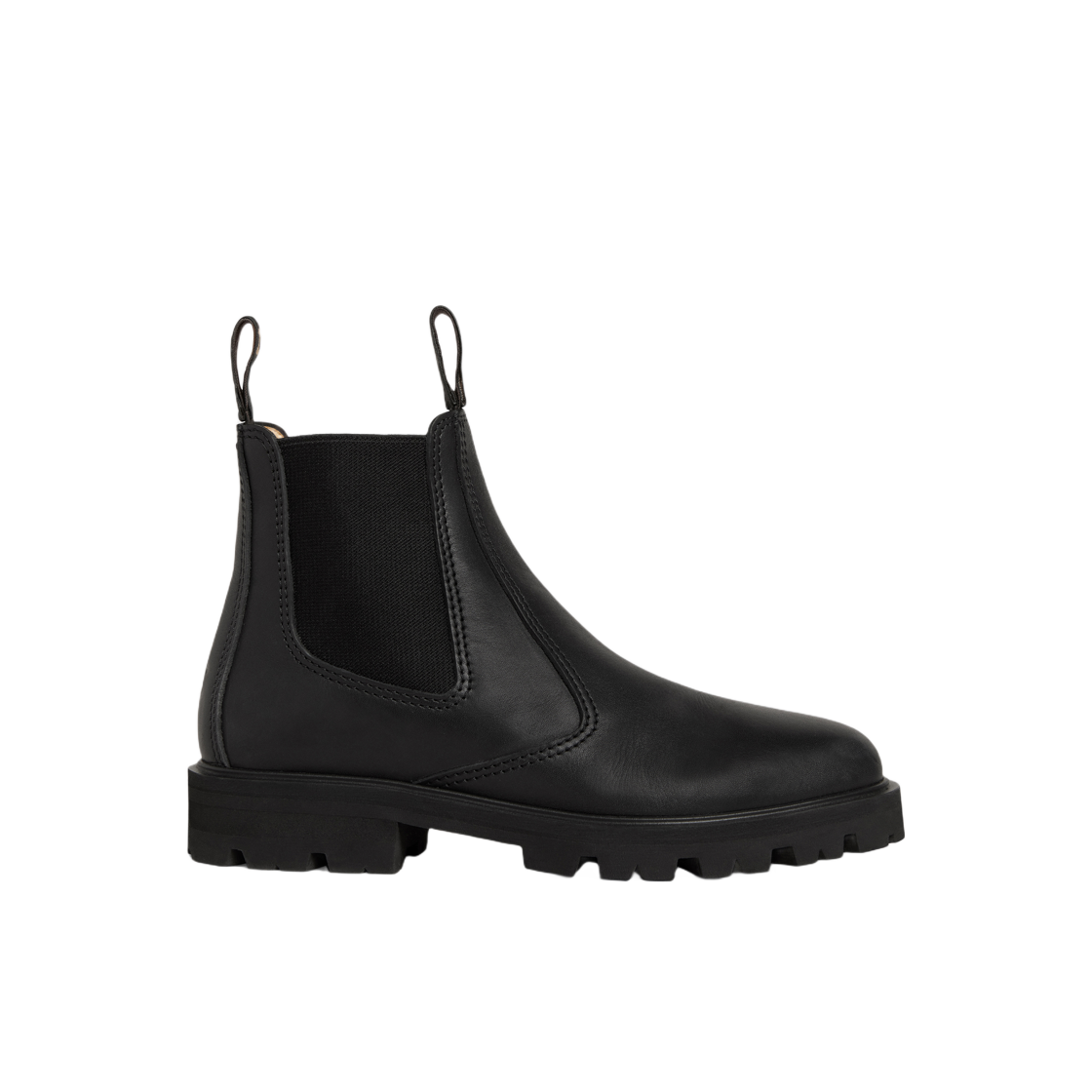 (W) Celine Margaret Chelsea Boot in Calfskin Black 상세 이미지 1