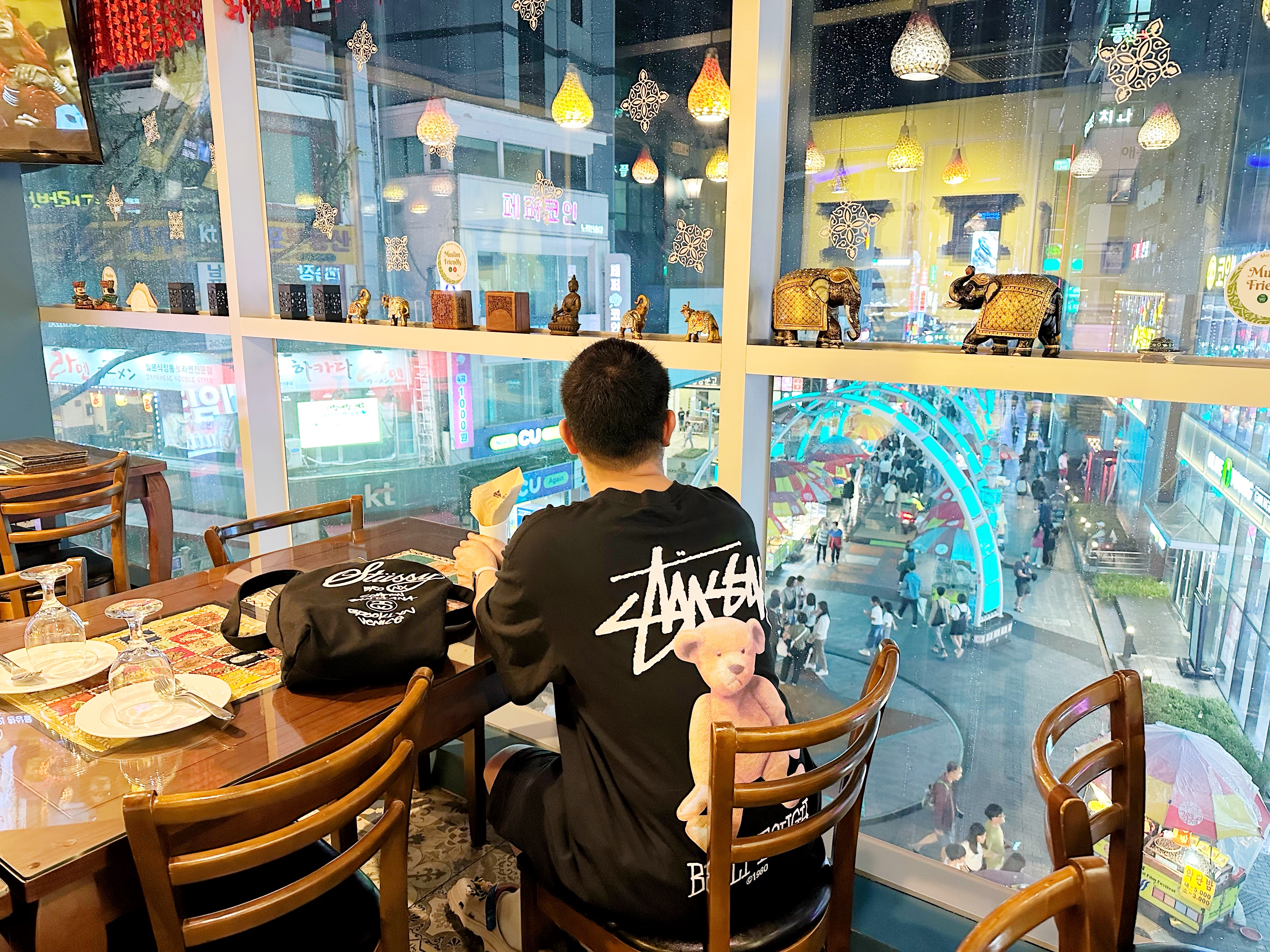Stussy Built Tough T-Shirt Black 착용 스타일