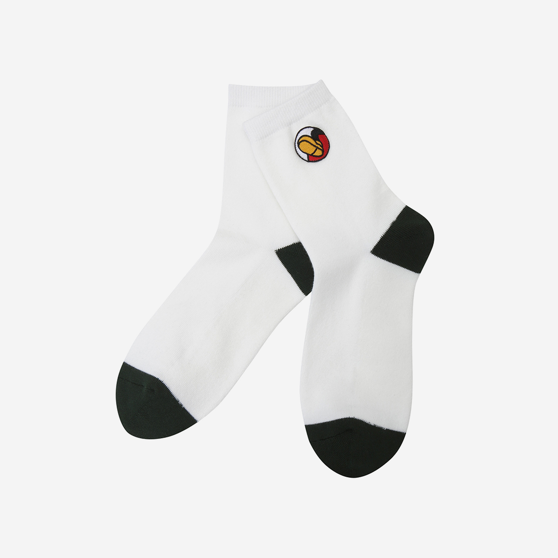 시리즈 X 그라플렉스 컬러 포인트 양말 그린(SERIES X Grafflex Color Point Socks Green)