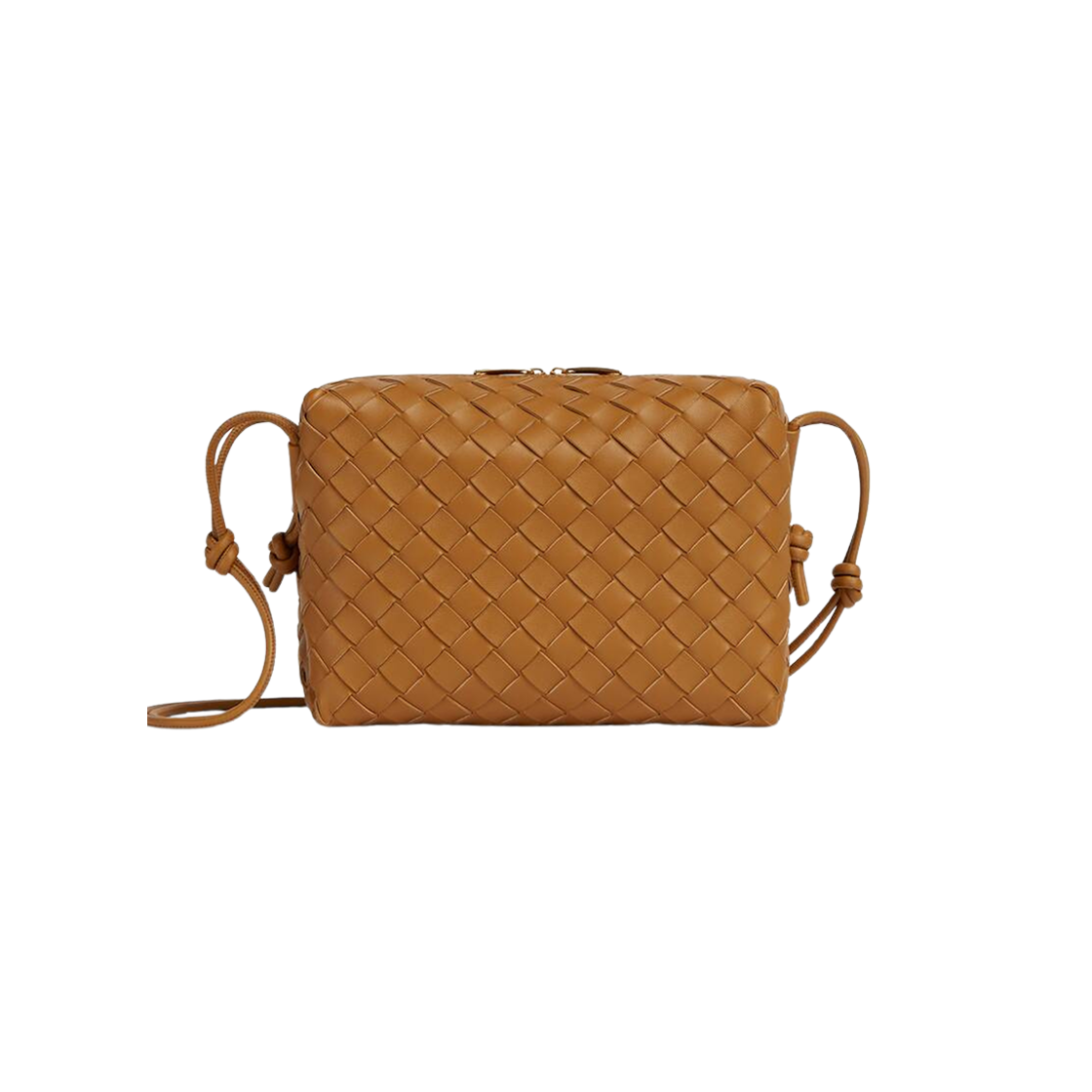 Bottega Veneta Small Loop Camera Bag Camel 상세 이미지 1