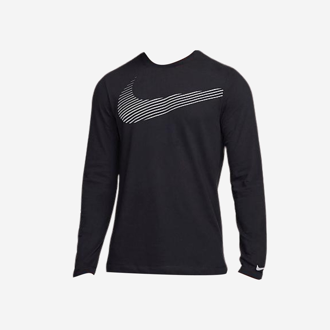 Nike Dri-Fit Flash Long Sleeve T-Shirt Black - Asia 상세 이미지 1