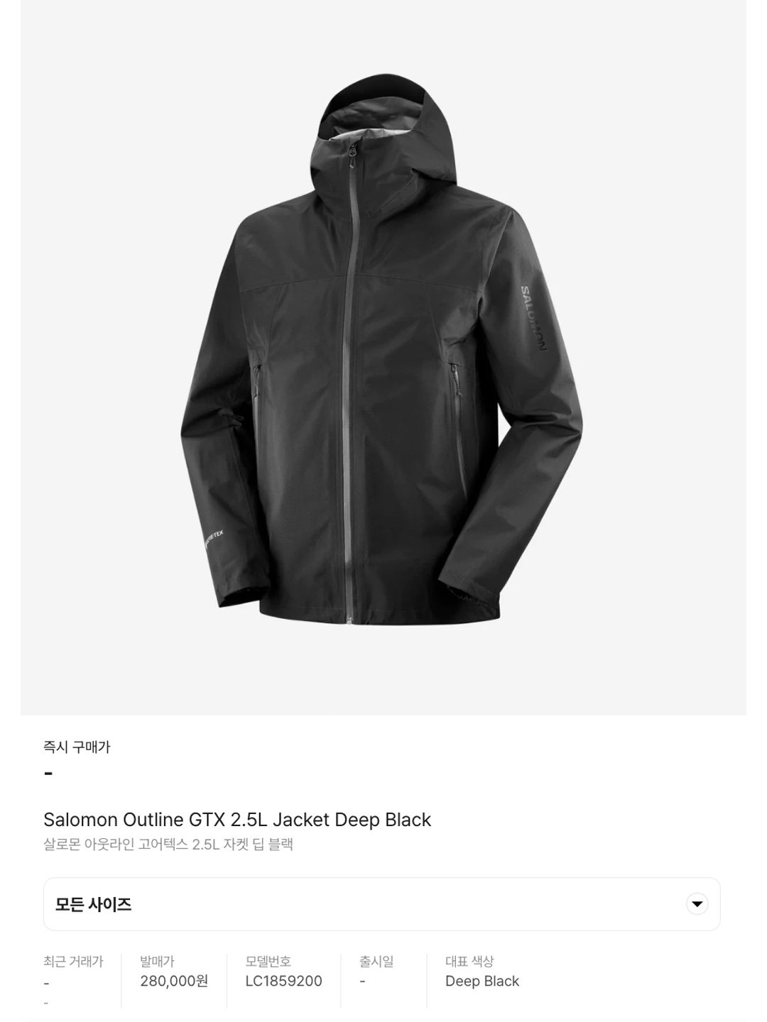 Salomon Outline GTX 2.5L Jacket Deep Black, Salomon Bonatti Cross Full Zip Hoody Grape Leaf 착용 스타일 - 6