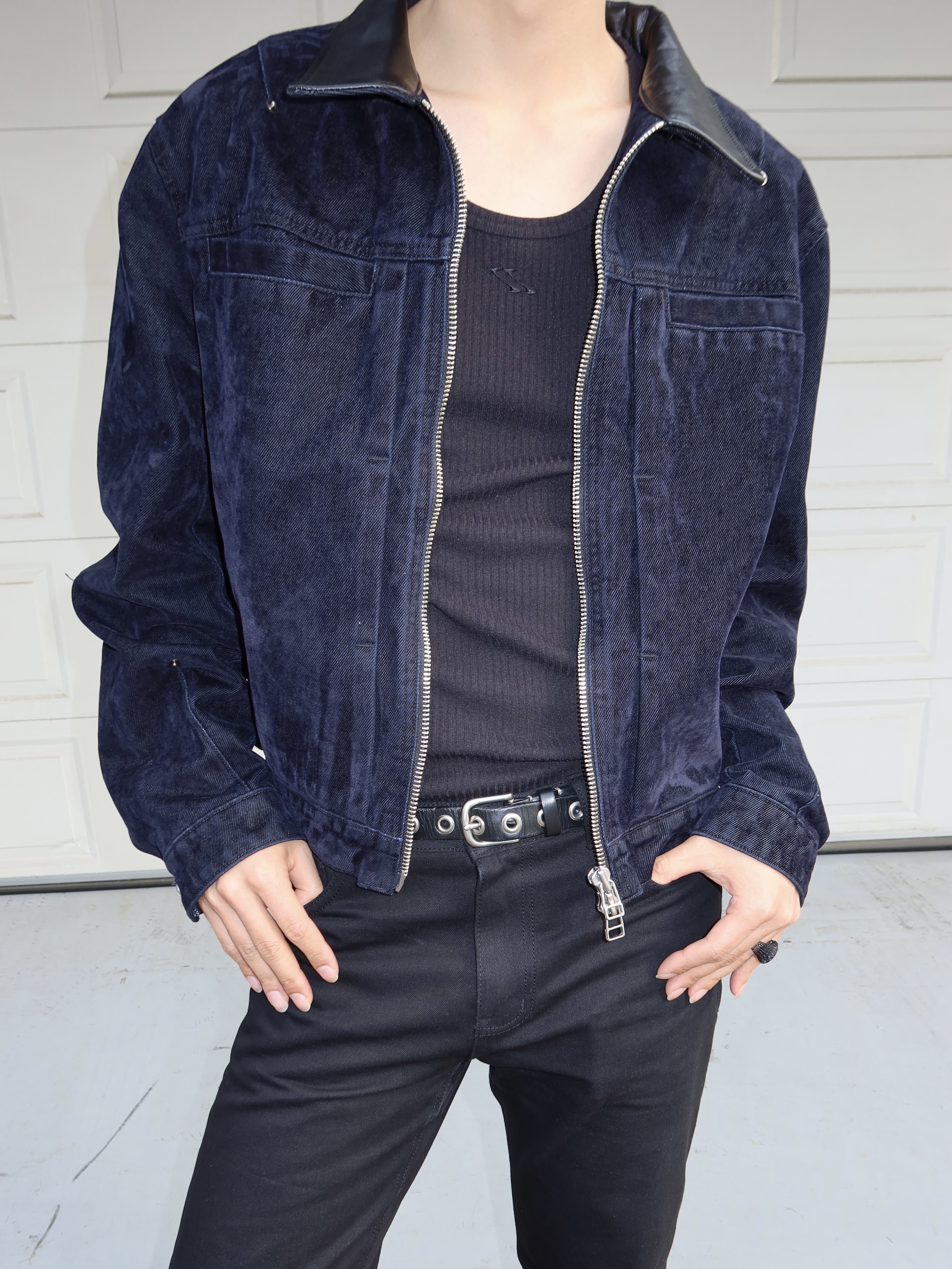 Our Legacy Cyphre Boot Infinite Black Leather 착용 스타일 - 2