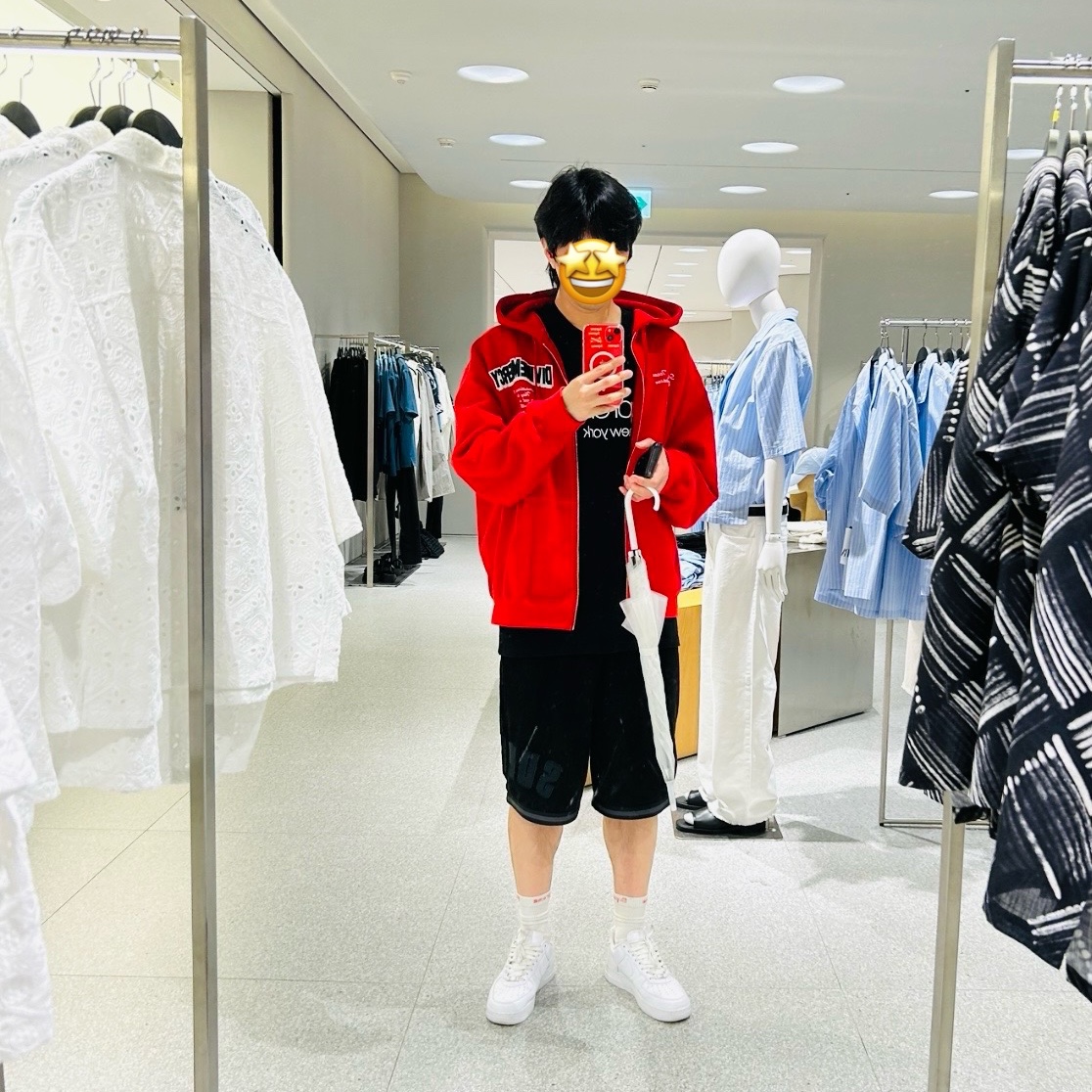 Supreme Salvation Zip Up Hooded Sweatshirt Red - 24SS, Nike x Supreme Air Force 1 Low White 착용 스타일 - 2