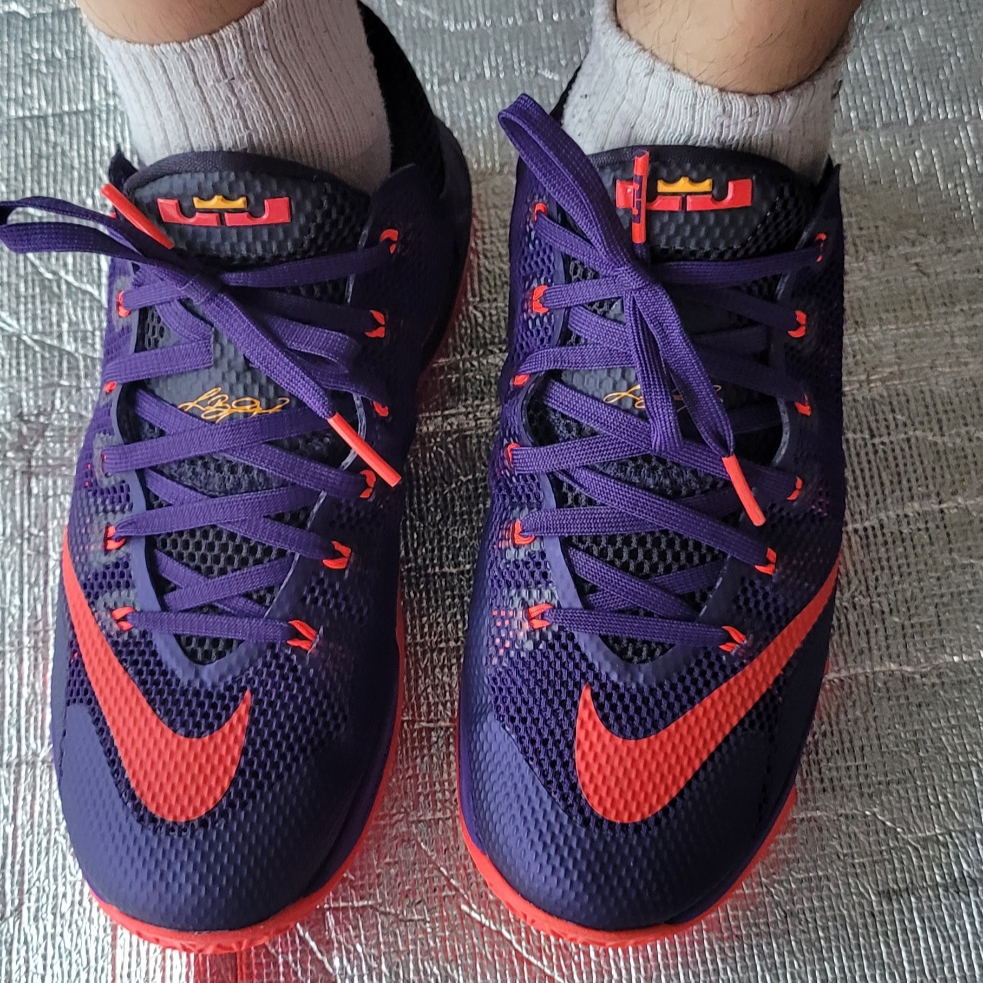 Nike LeBron 12 Low USA 착용 스타일 - 4