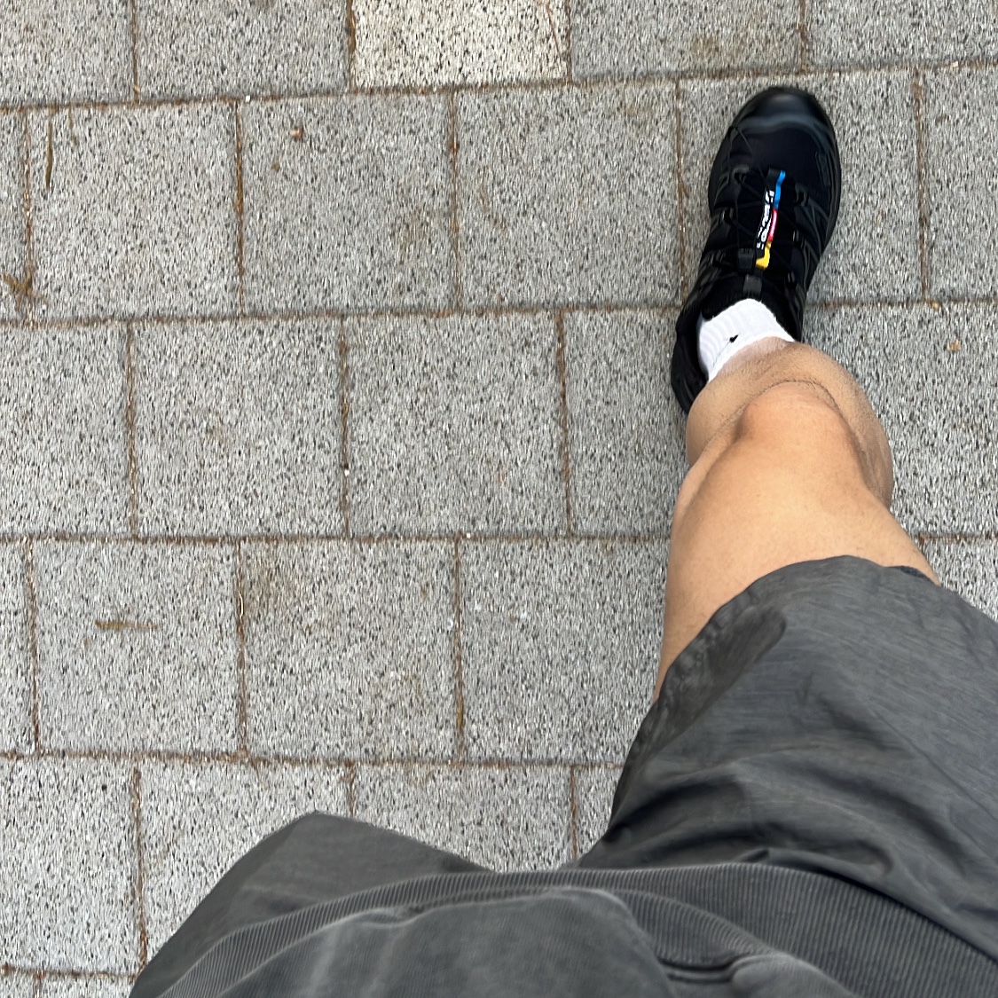 Salomon XT-6 ADV Black 착용 스타일