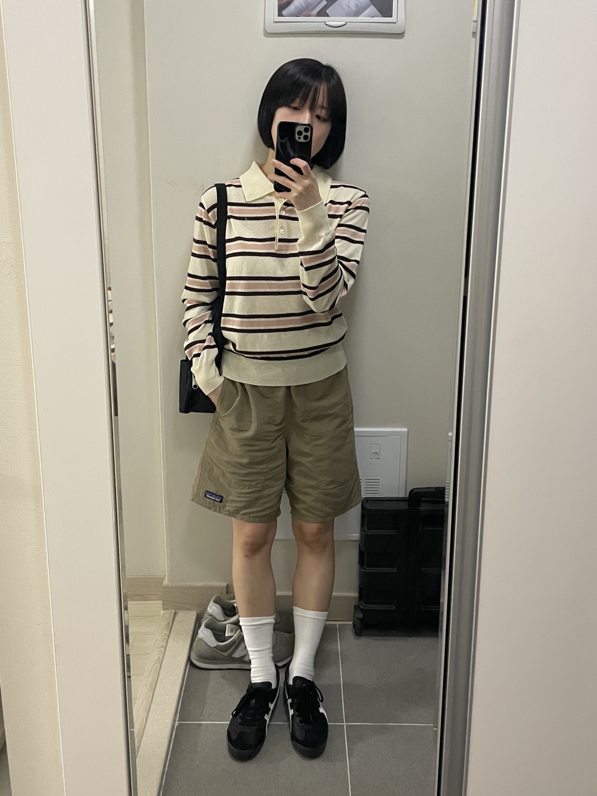 Onitsuka Tiger Mexico 66 Black White, Jansport Half Pint Mini Backpack Black 착용 스타일 - 1
