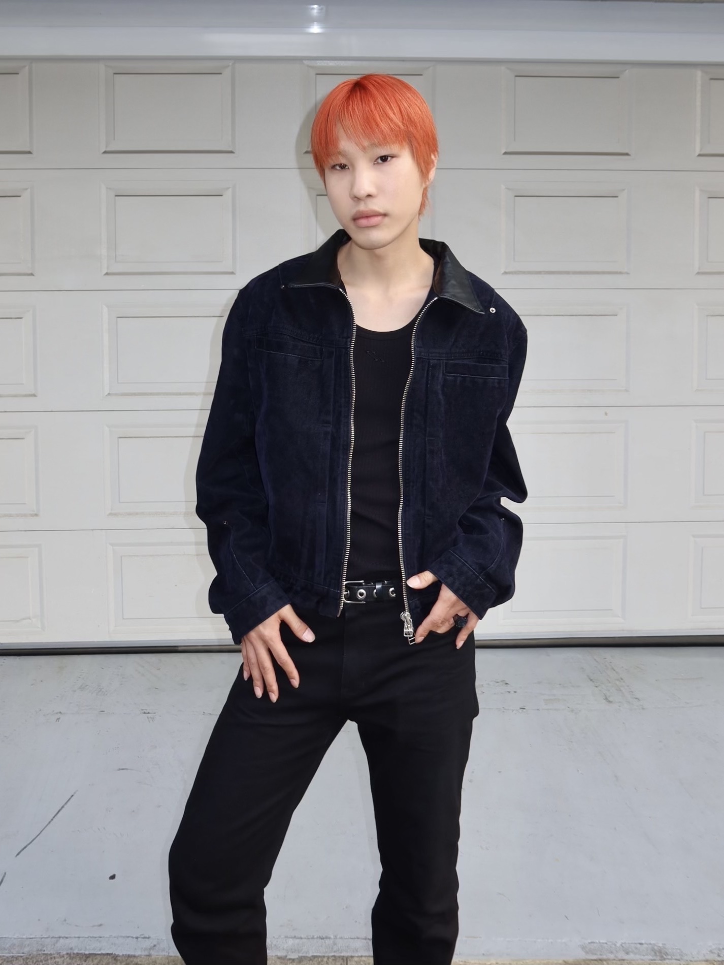 Our Legacy Cyphre Boot Infinite Black Leather 착용 스타일 - 3