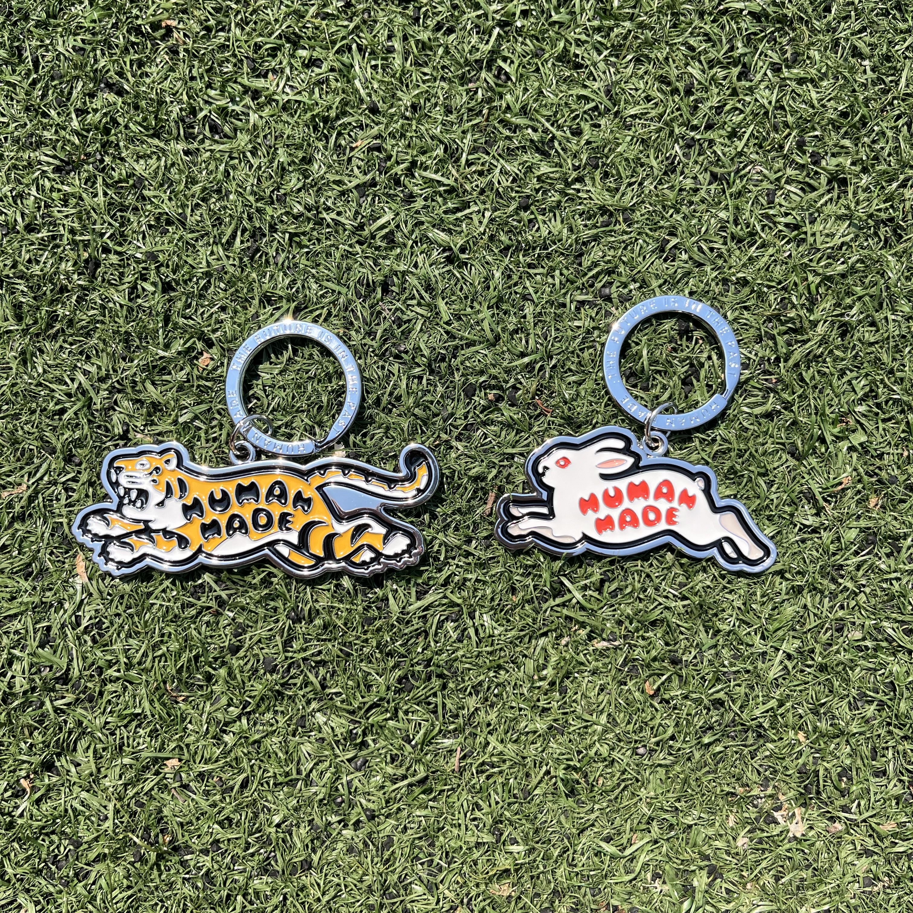 Human Made Animal Keychain #2 Silver, Human Made Animal Keychain #1 Silver 착용 스타일 - 1