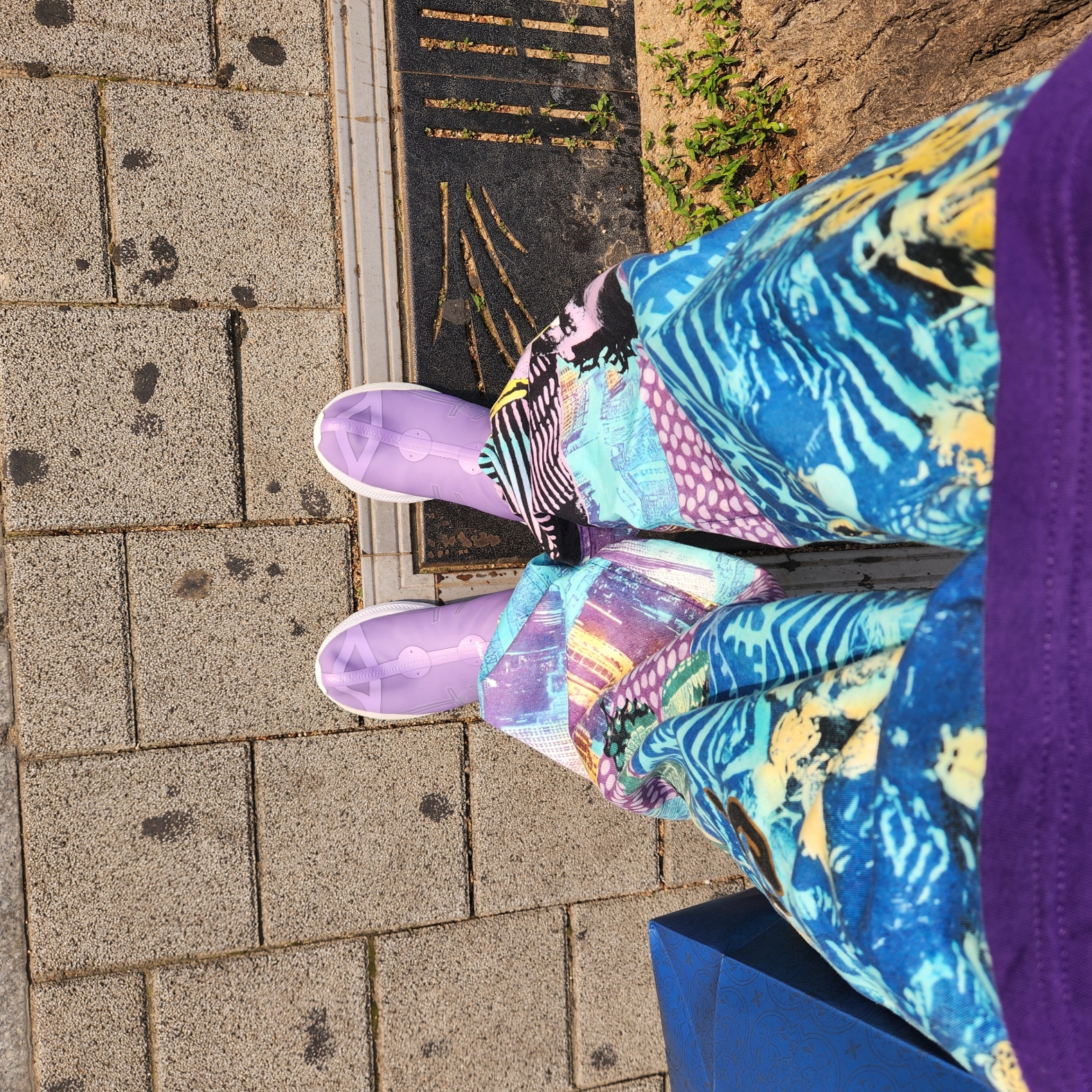 Asics x Vivienne Westwood Gel-Kayano 27 LTX Vapor, Supreme Miles Davis Skate Pants Blue - 20SS 착용 스타일