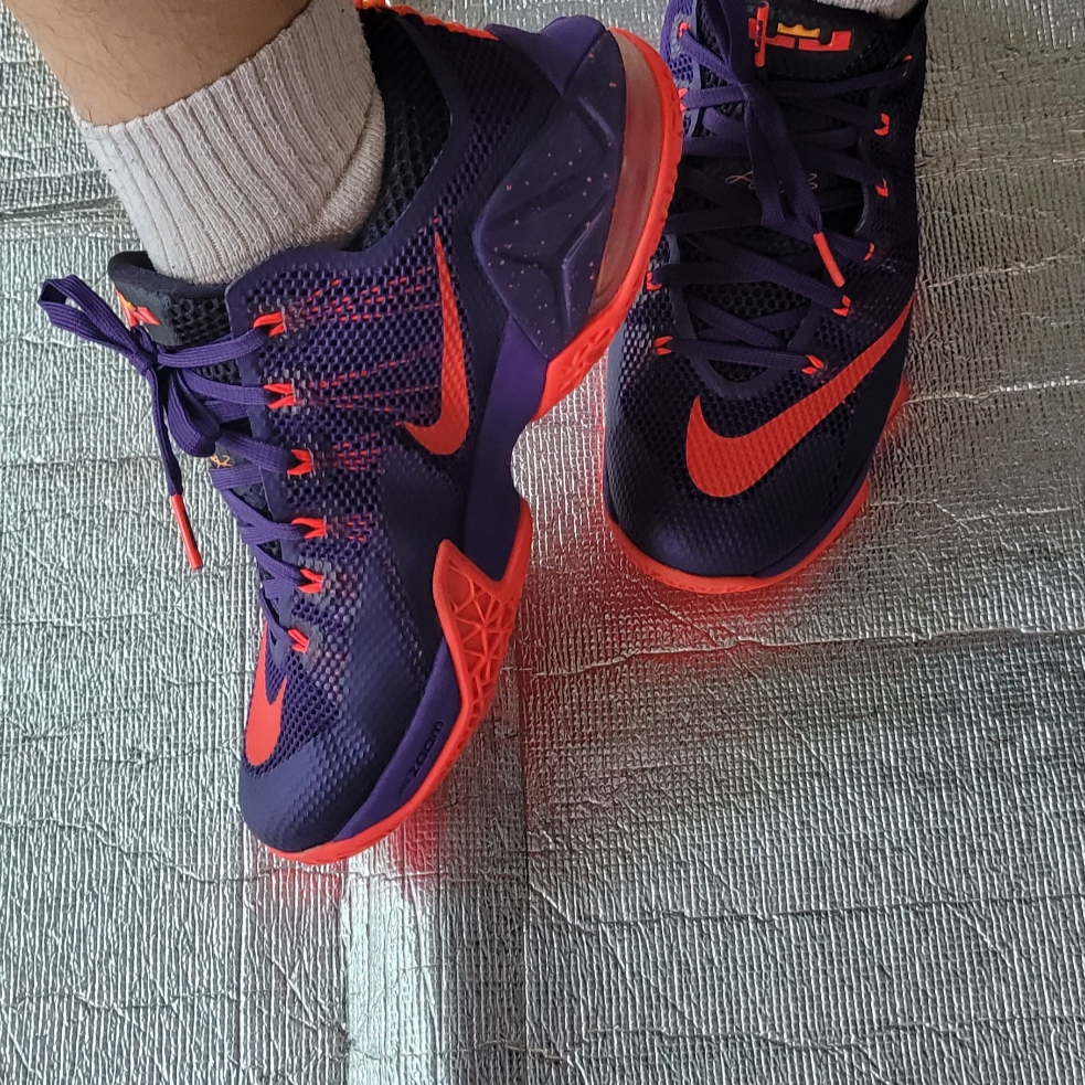 Nike LeBron 12 Low USA 착용 스타일 - 2