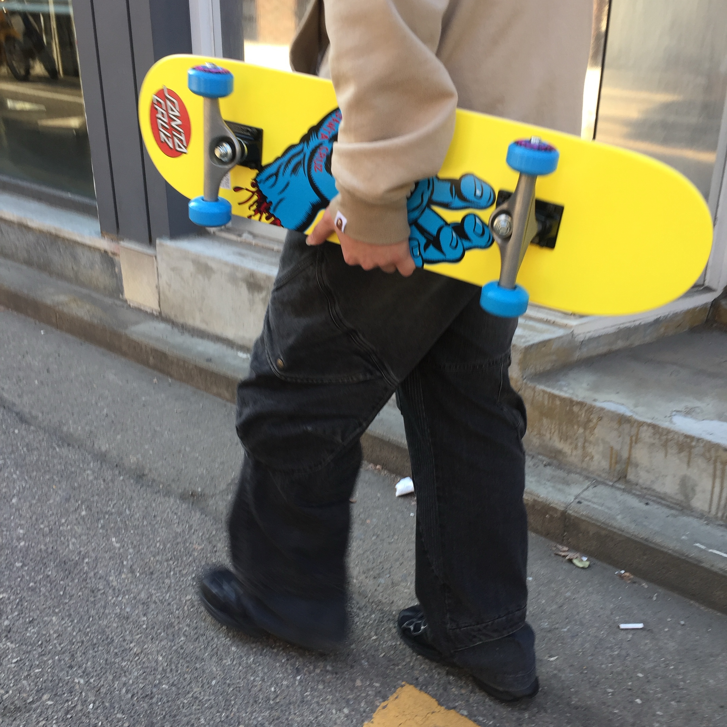 Ignota Core:6 Washed Cargo Pants Black, (W) Mischief Balloon Hoodie Washed Charcoal 착용 스타일 - 1
