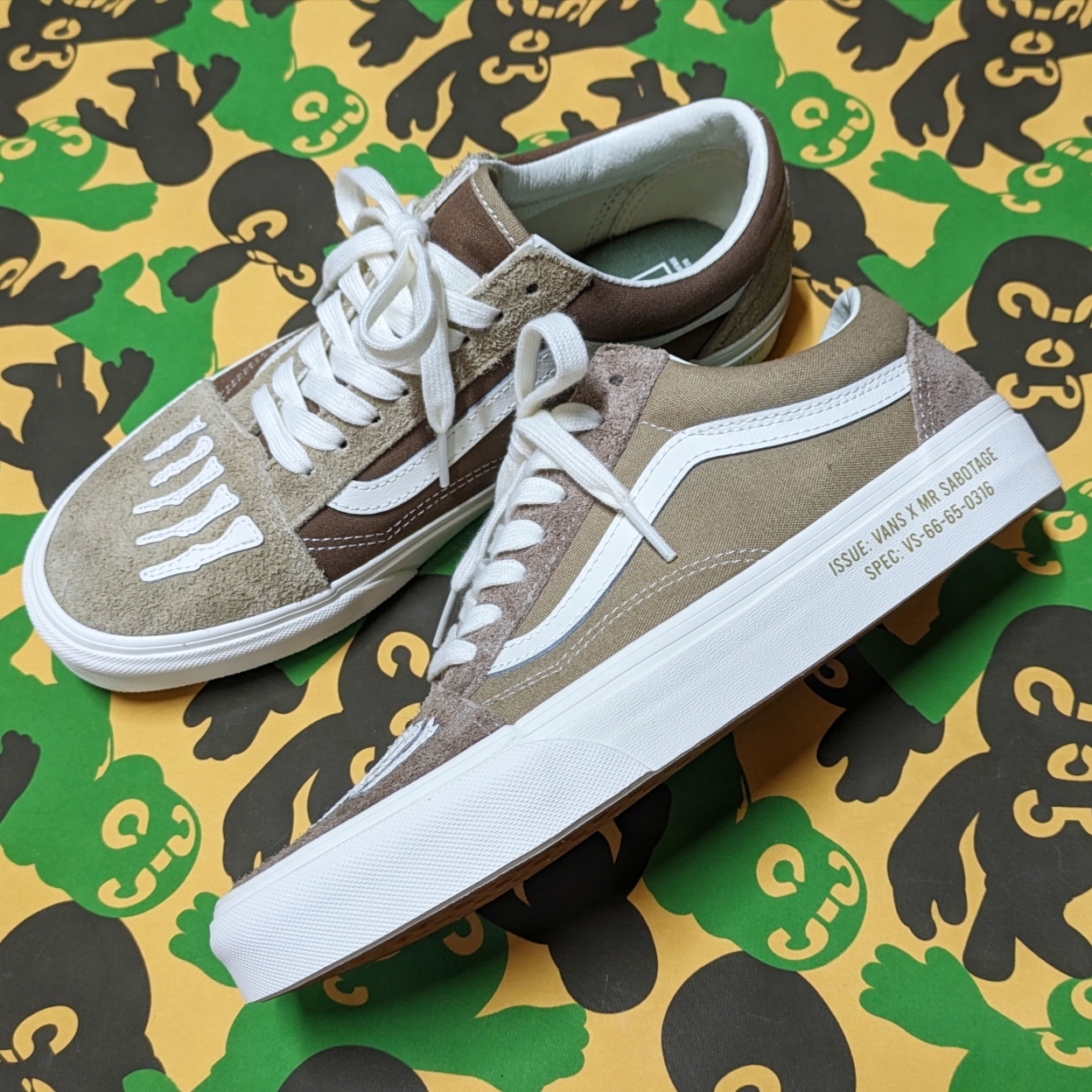 Vans x Mark SBTG Old Skool Incense 착용 스타일 - 2