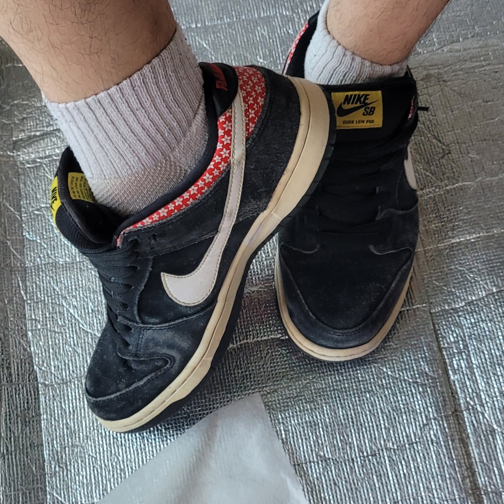 Nike Dunk Low Premium SB Firecracker 착용 스타일 - 4
