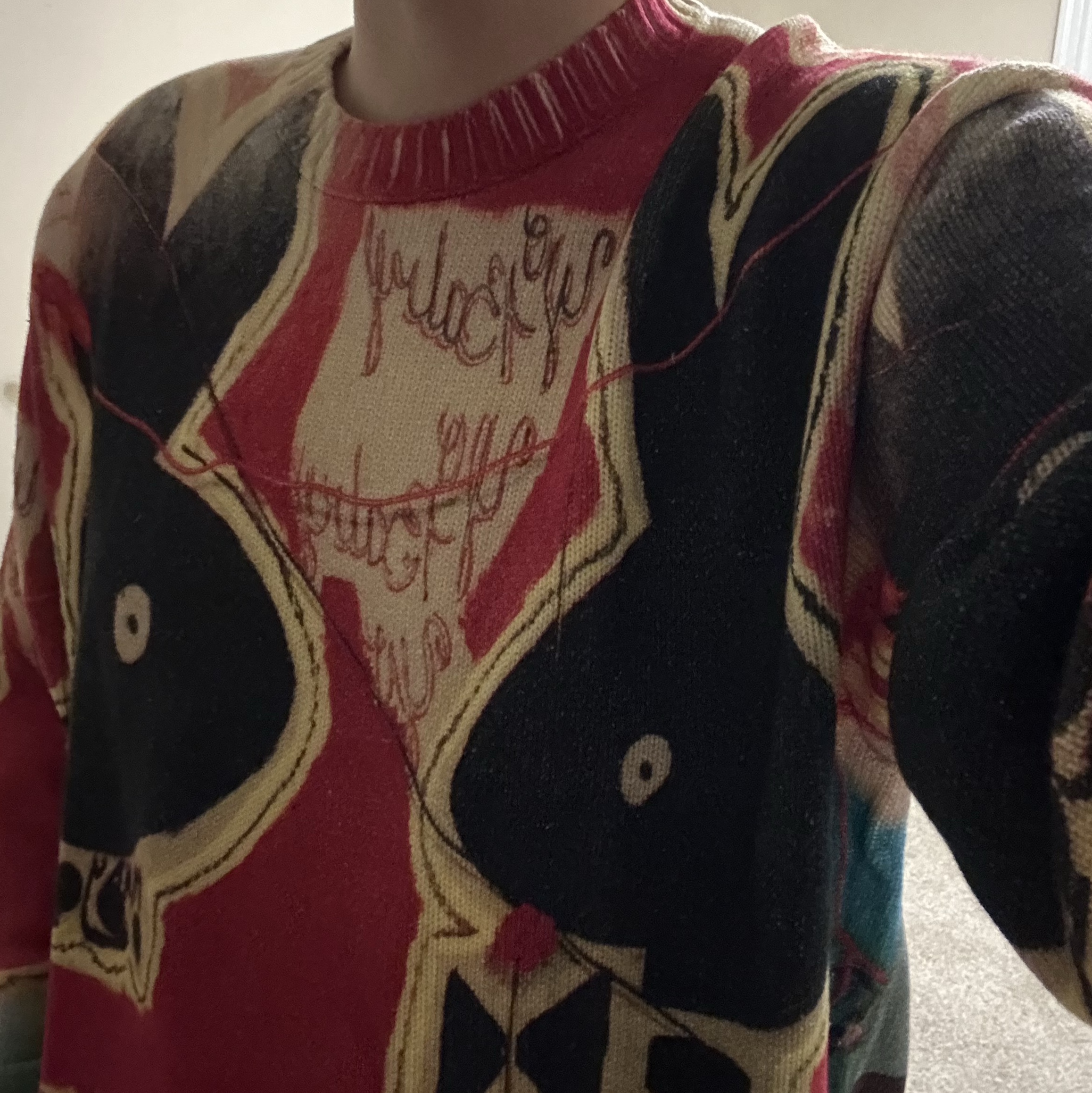 Supreme Yo Baby Sweater Multicolor - 24SS 착용 스타일