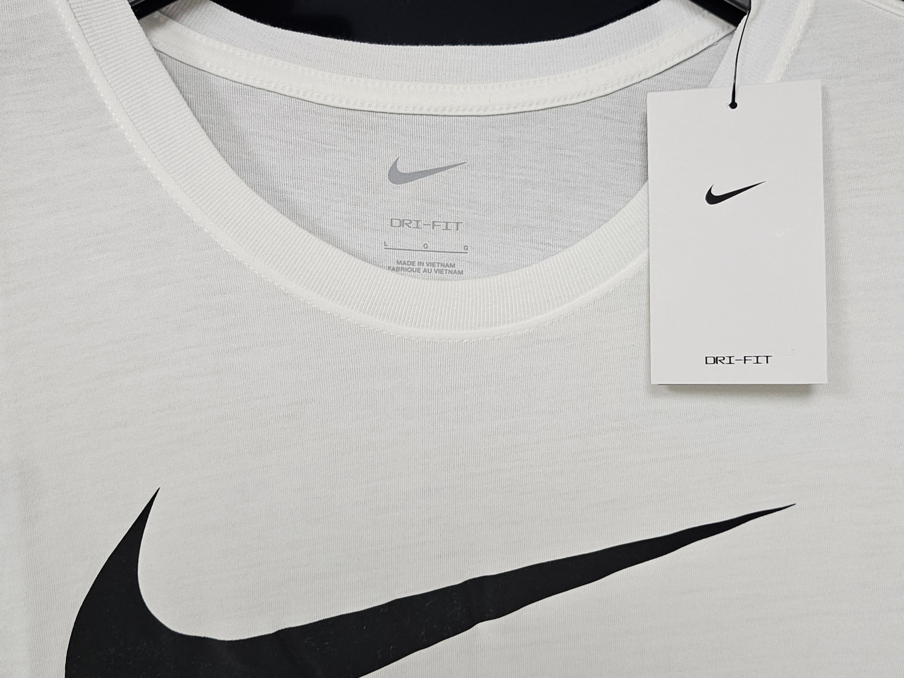 Nike Dri-Fit Park Soccer T-Shirt White 착용 스타일 - 2