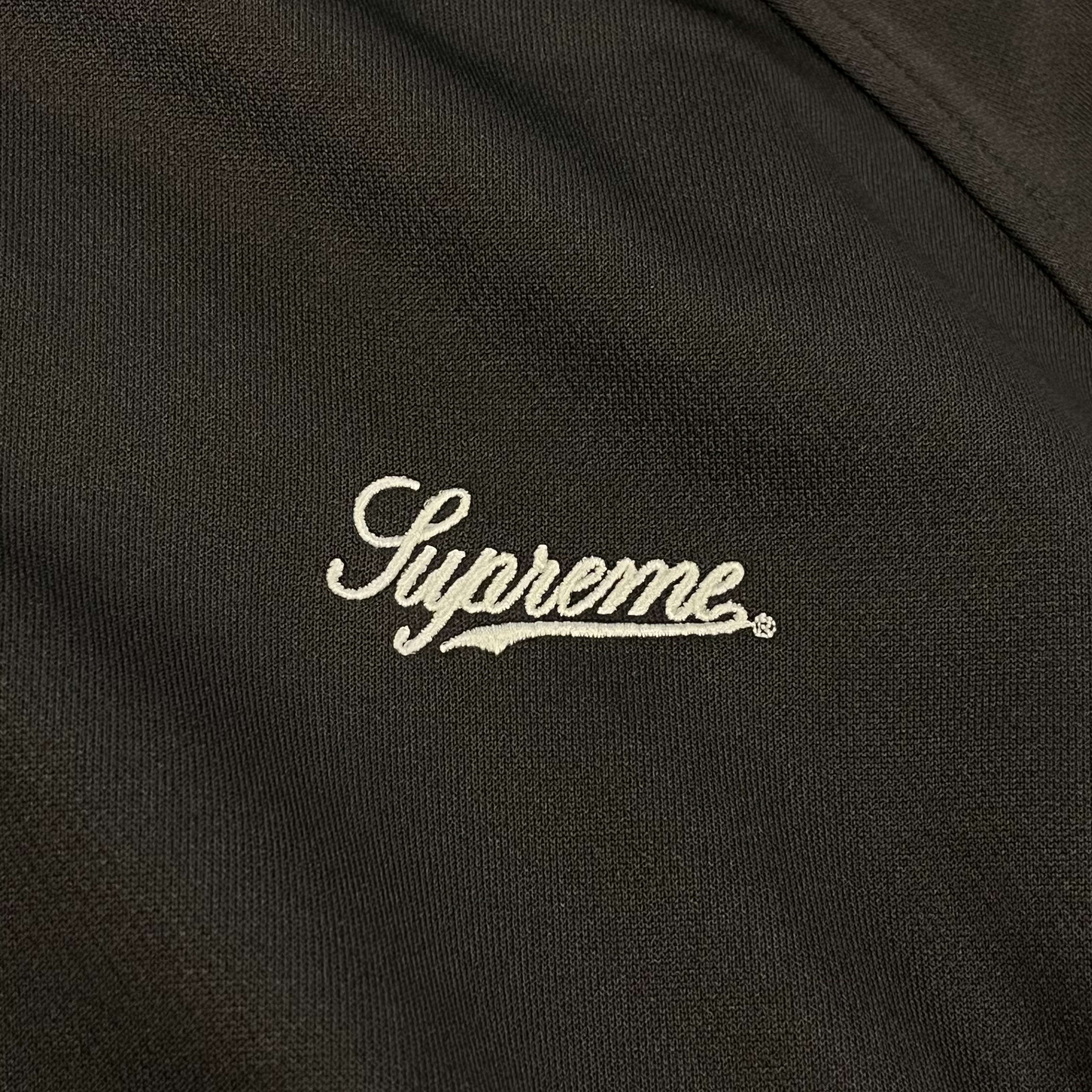 Supreme Tricot Track Jacket Black - 24SS 착용 스타일
