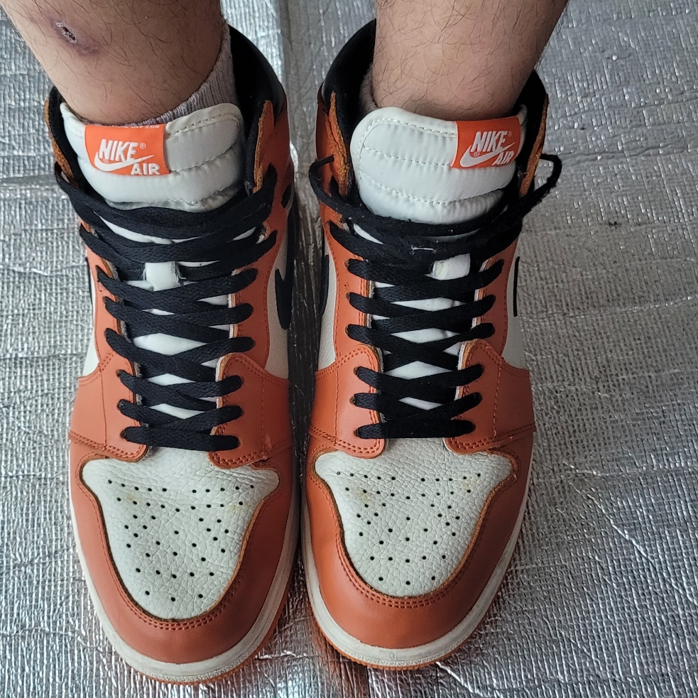 Jordan 1 Retro High OG Reverse Shattered Backboard 착용 스타일 - 2