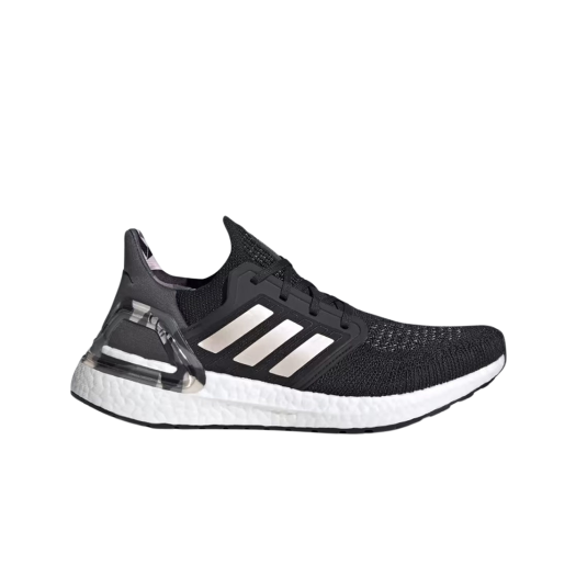 (W) Adidas Ultraboost 20 Core Black Pink Tint