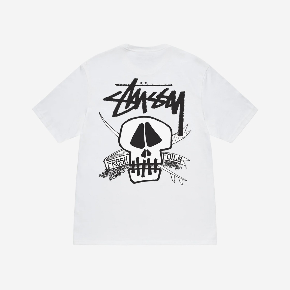 Stussy Fresh Foils T-Shirt White 상세 이미지 1