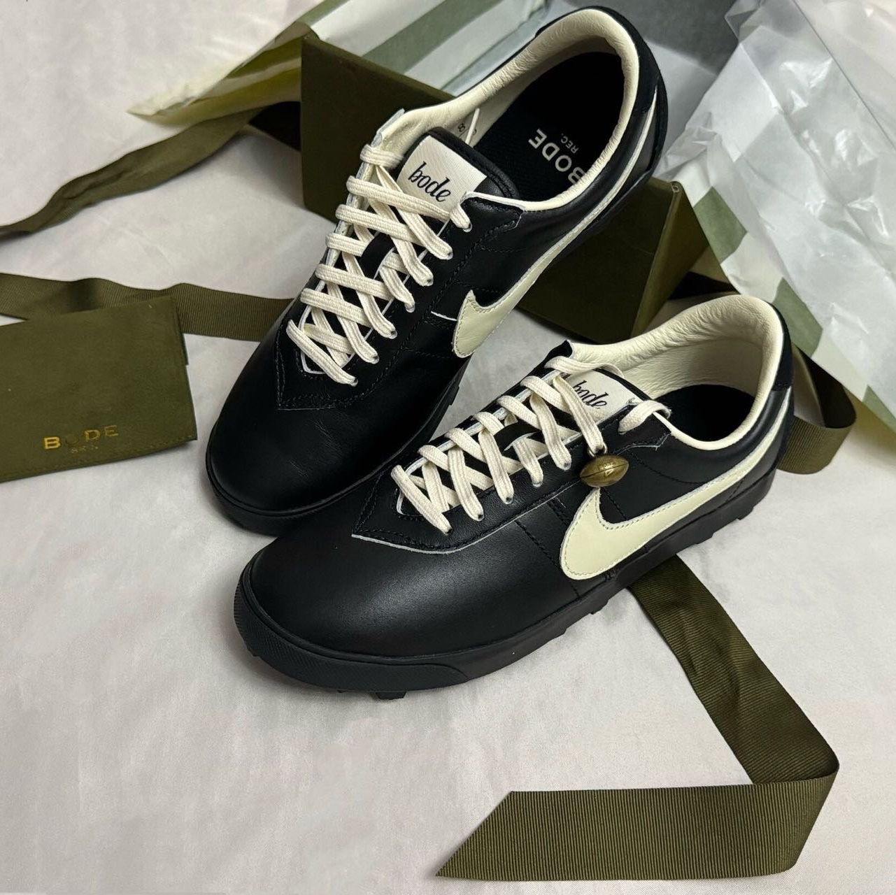 Nike x Bode Astrograbber SP Black and Coconut Milk 착용 스타일 - 2