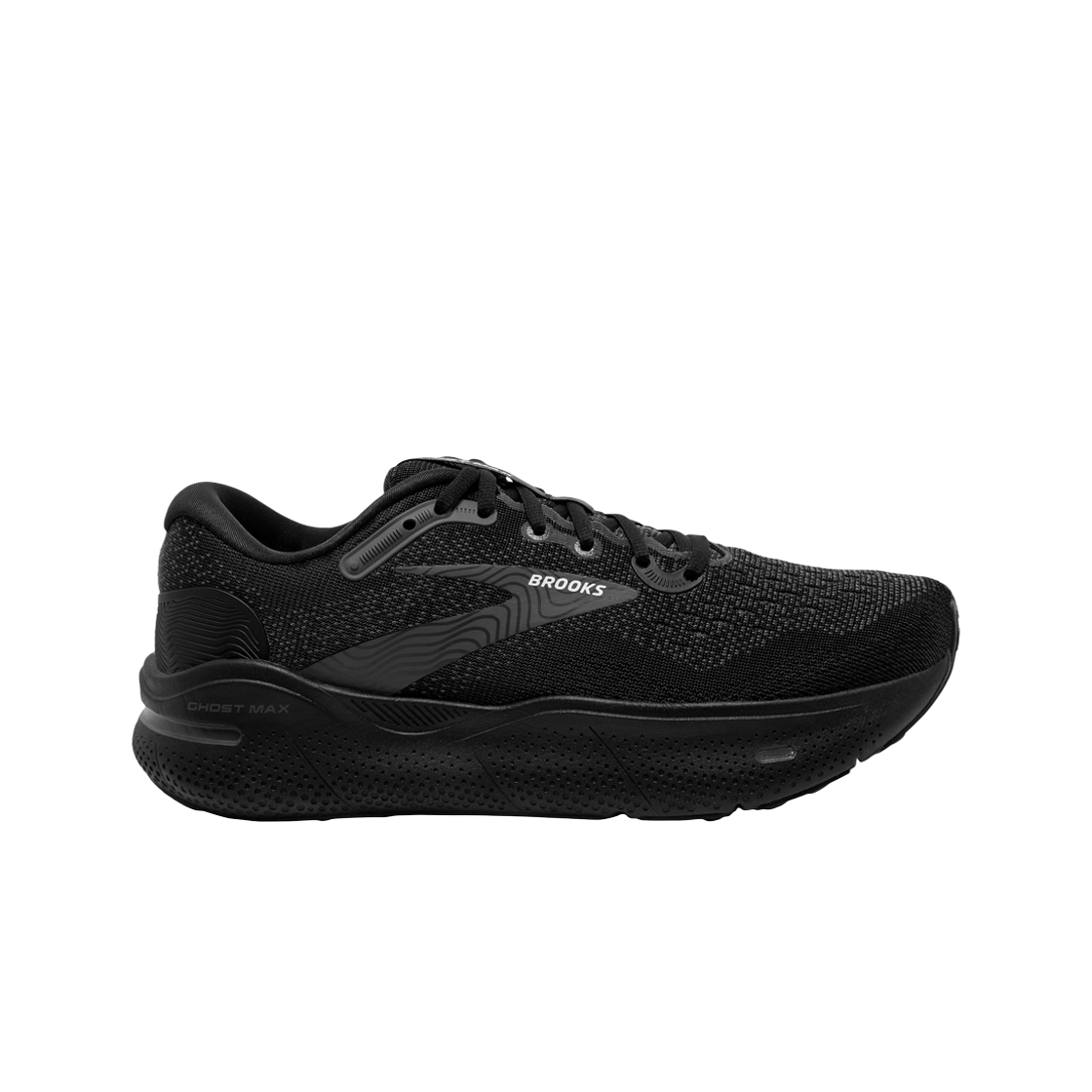 브룩스 러닝 고스트 맥스 블랙 - 2E 와이드(Brooks Running Ghost Max Black - 2E Wide) - 1