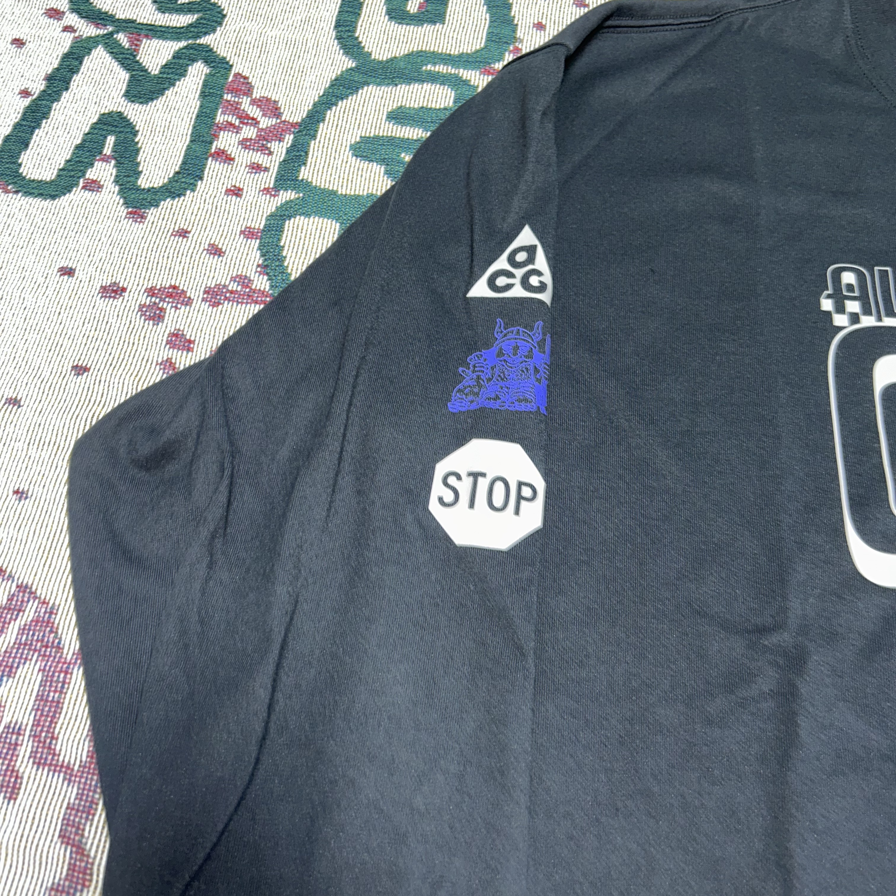 Nike ACG Dri-Fit Long Sleeve T-Shirt Black - Asia 착용 스타일 - 3