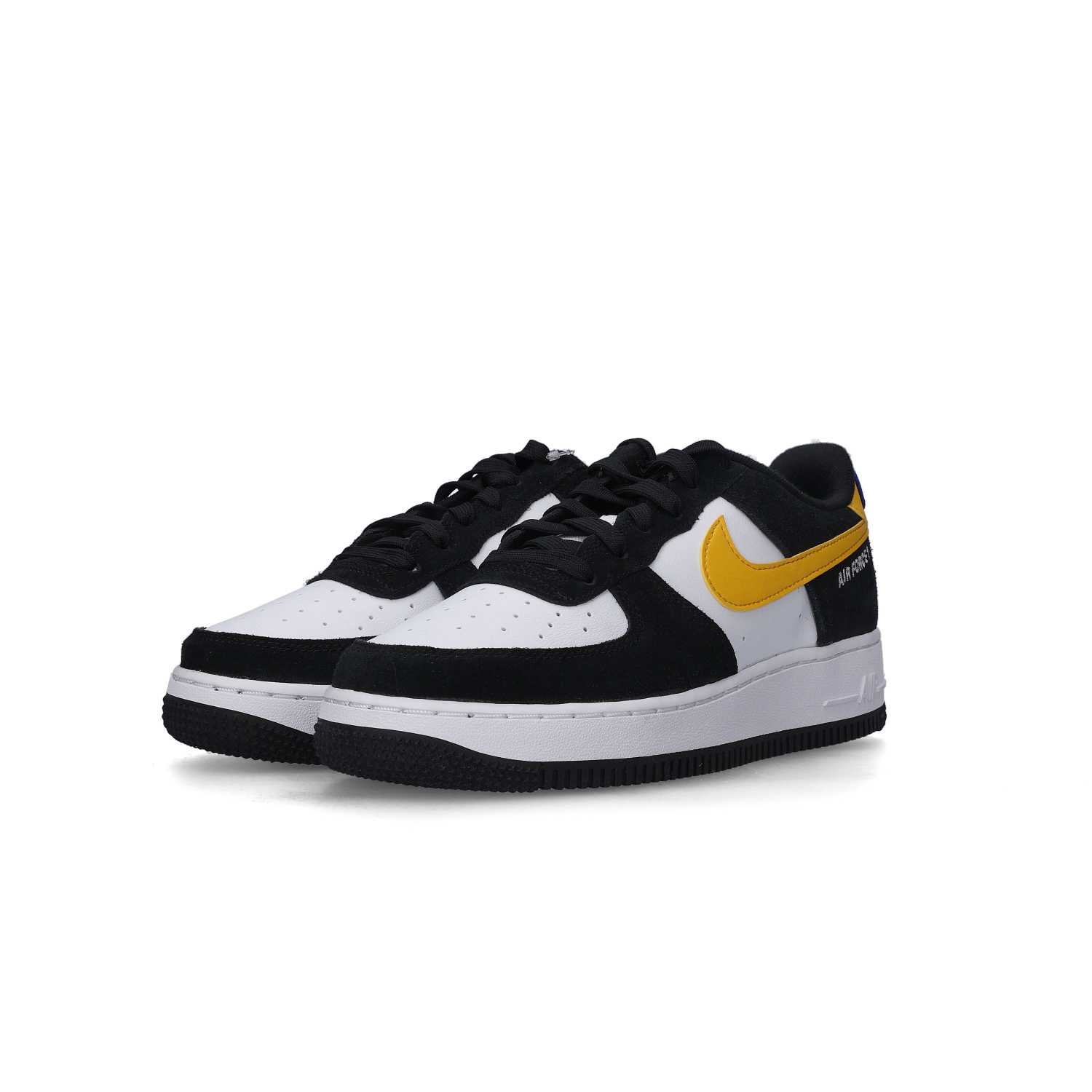 (GS) Nike Air Force 1 LV8 Athletic Club Black Dark Sulfur