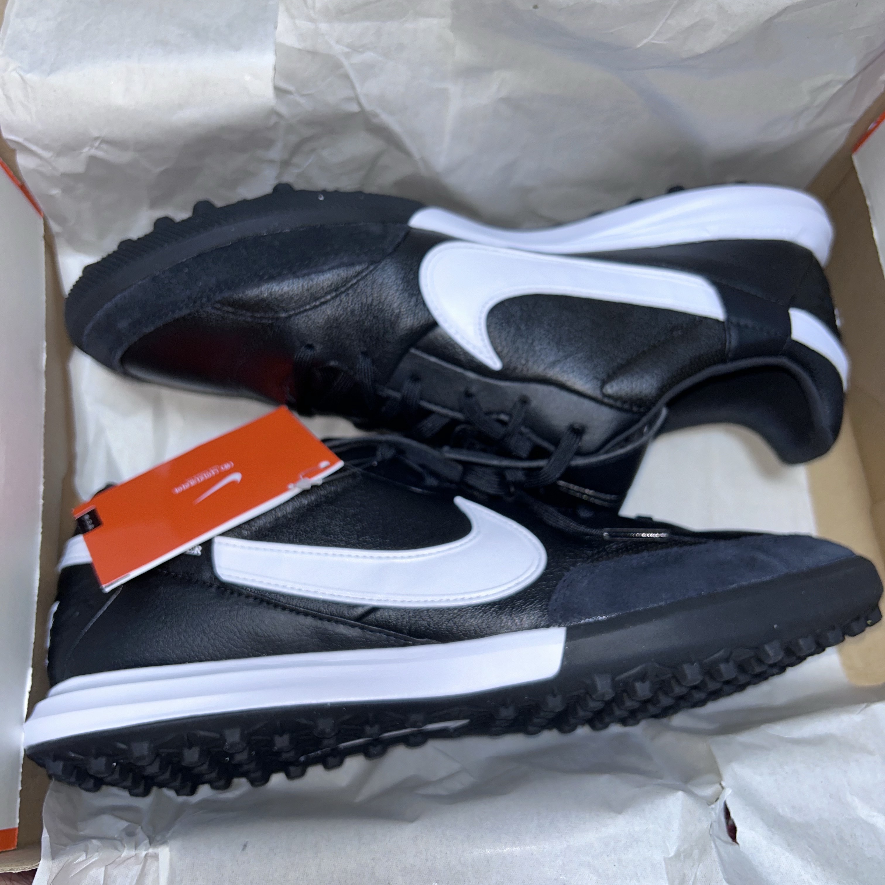 Nike Premier 3 TF Black White 착용 스타일 - 7