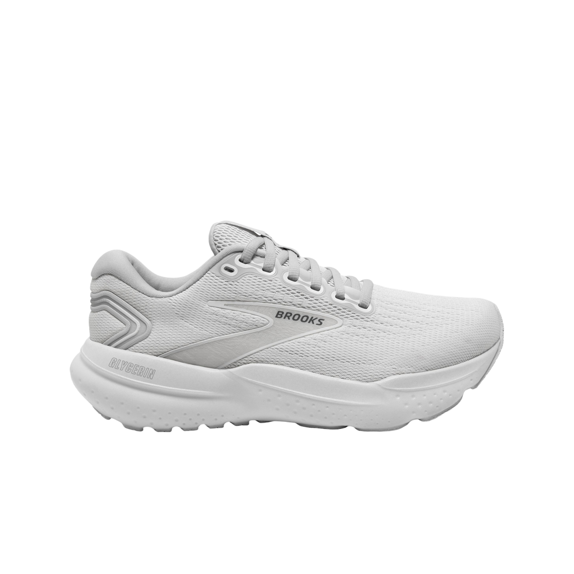 (W) 브룩스 러닝 글리세린 21 화이트 - B 미디움((W) Brooks Running Glycerin 21 White - B Medium) - 1