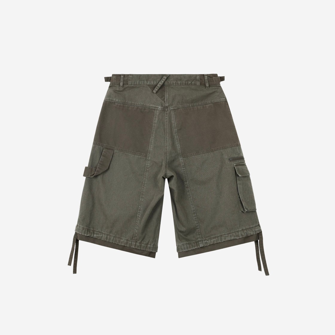 ETCE Layered Cargo Shorts Khaki 상세 이미지 2