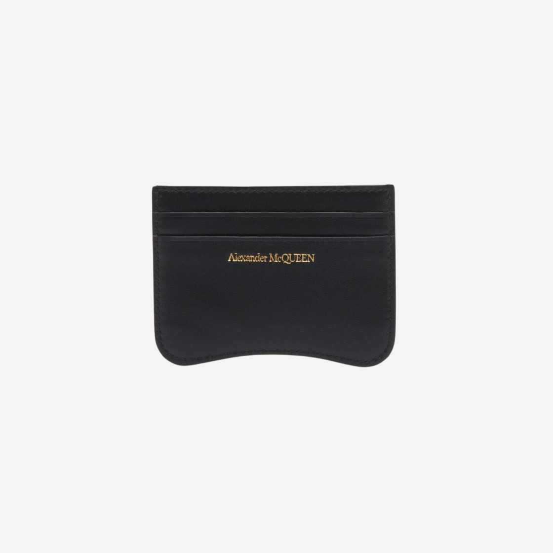 Alexander McQueen The Seal Card Holder Black 상세 이미지 2