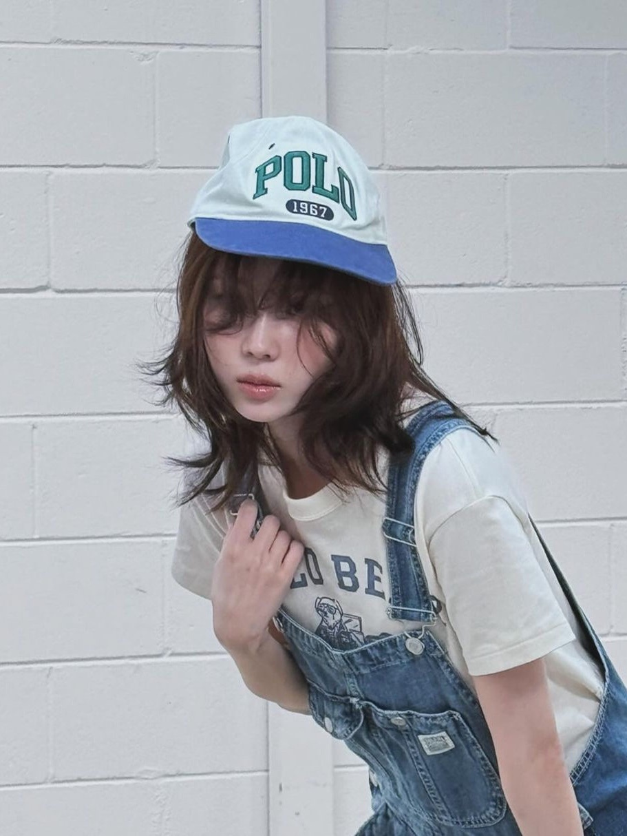 Levi's x ERL Denim Overalls Light Indigo, (W) Ganni Light Stripe Denim Overalls Mid Blue Stone 착용 스타일 - 2
