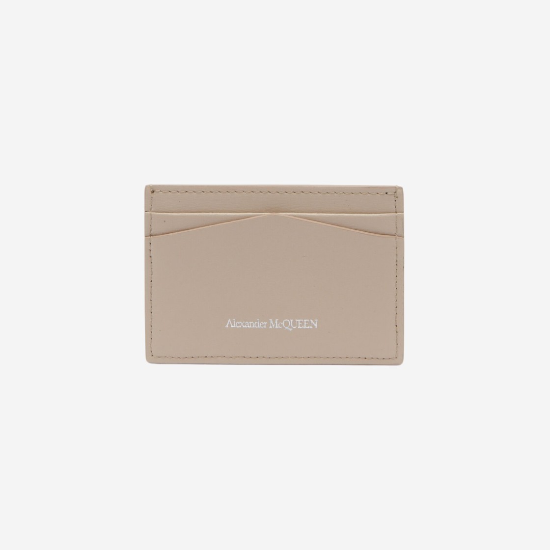 Alexander McQueen Skull Card Holder Camel 상세 이미지 2