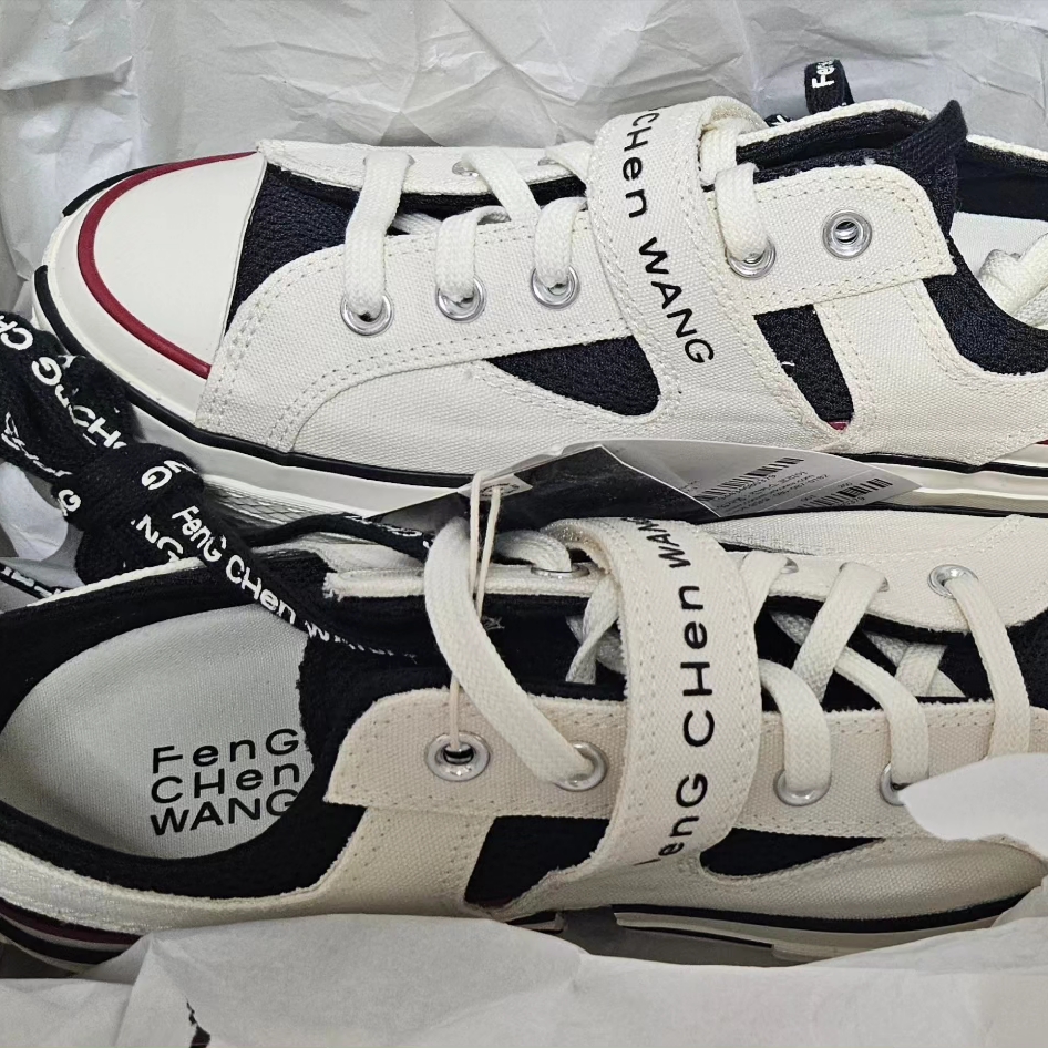 Converse x Feng Chen Wang Chuck 70 Ox 2-in-1 Egret 착용 스타일 - 1