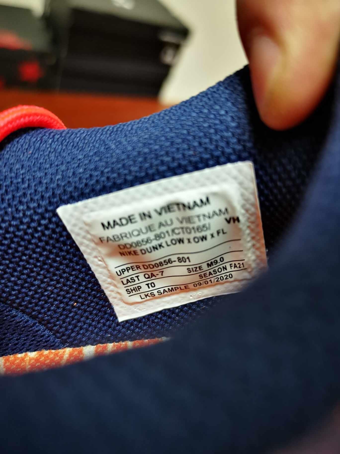 Nike x Futura Laboratories SB Dunk Low OG QS White and Geode Teal 착용 스타일 - 2