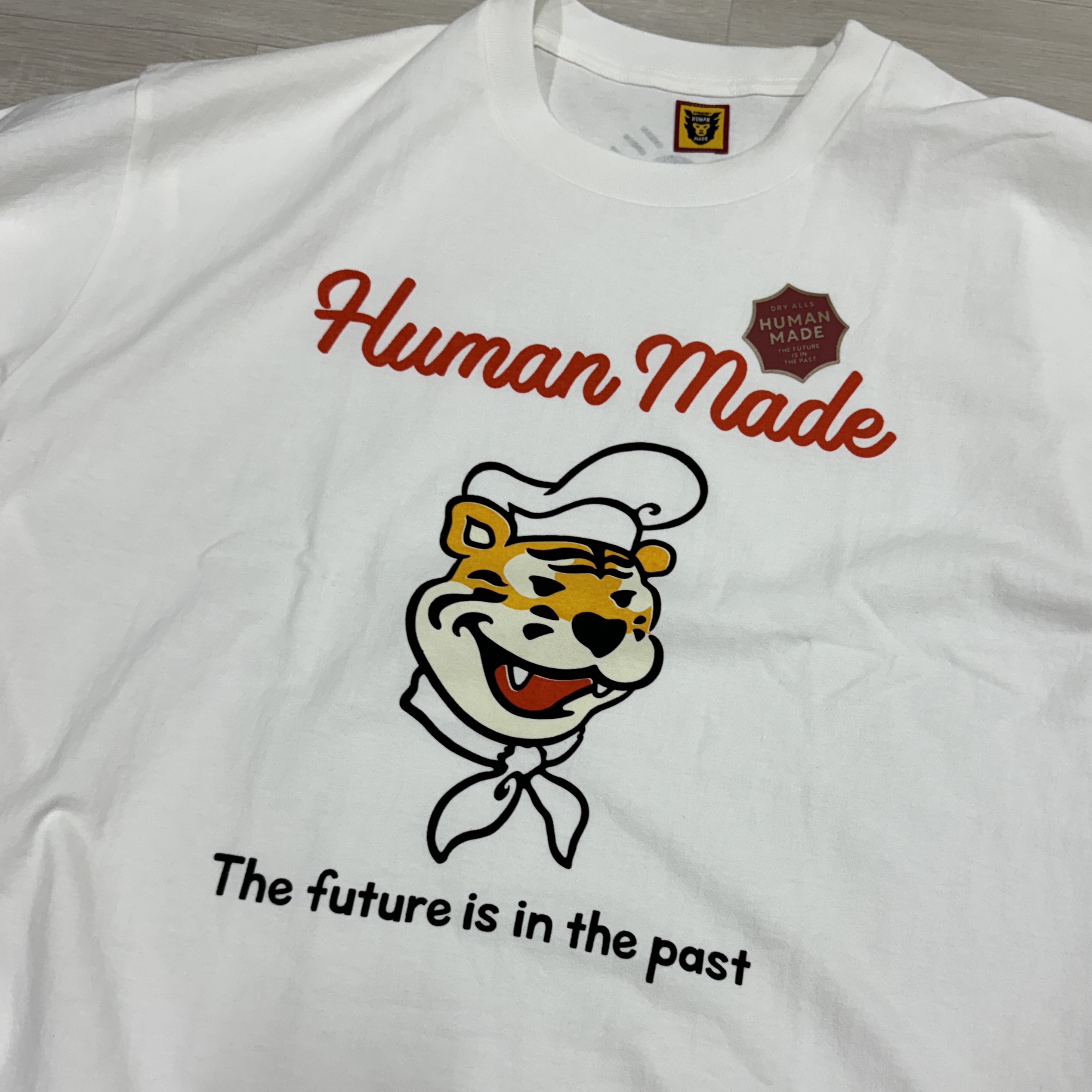 Human Made Graphic T-Shirt White 착용 스타일