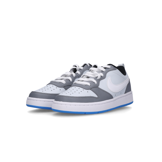 (GS) Nike Court Borough Low 2 SE Pure Platinum Cool Grey