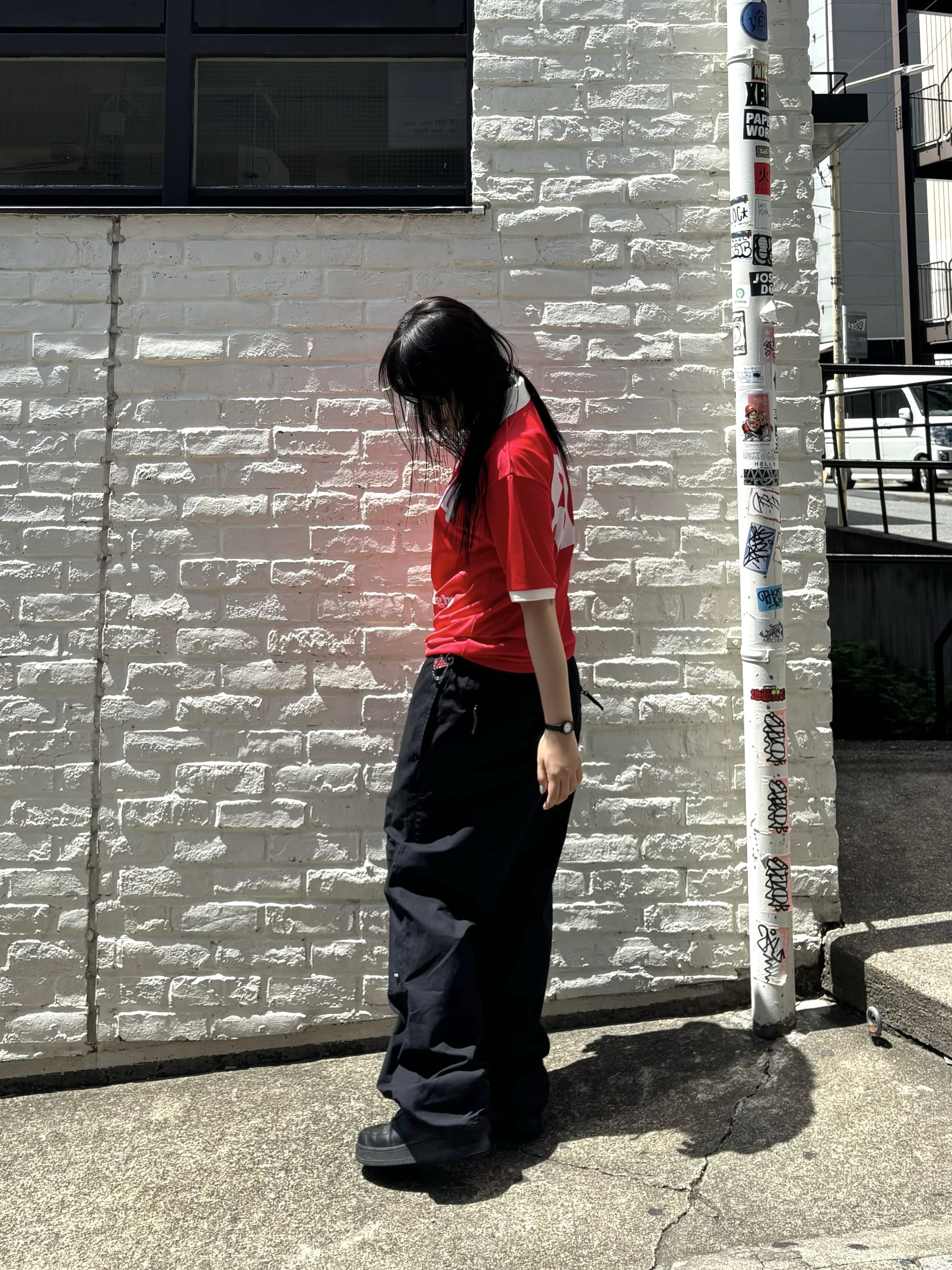 Nike x Supreme Air Force 1 Low Black, Supreme Cotton Cinch Pant Black - 24SS 착용 스타일