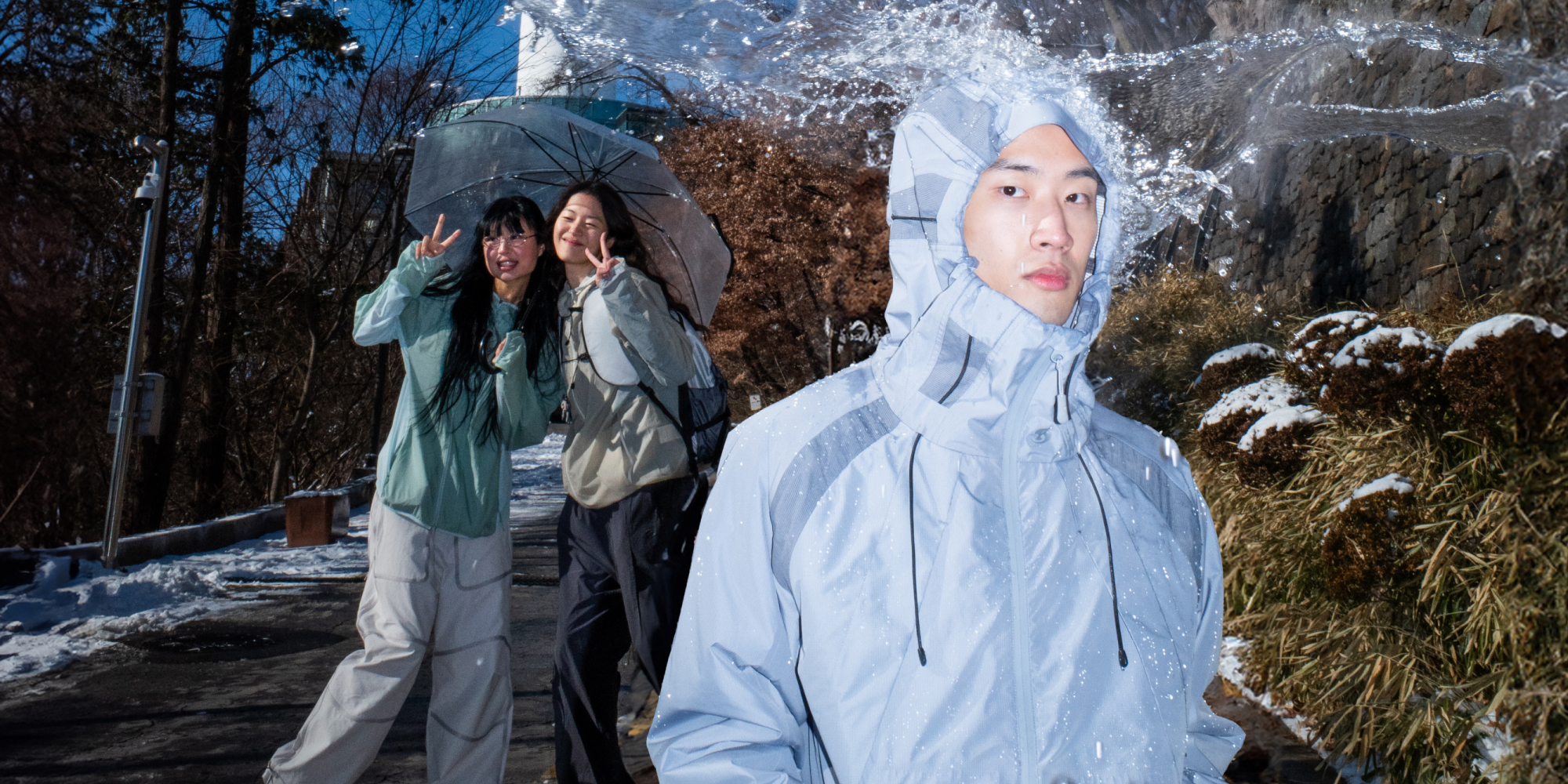 산산기어 에어 대쉬 자켓 라이트 그레이 - 24SS | Sansan Gear