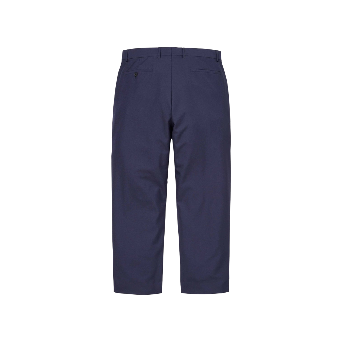 Supreme Pleated Trouser Navy - 24SS 상세 이미지 2