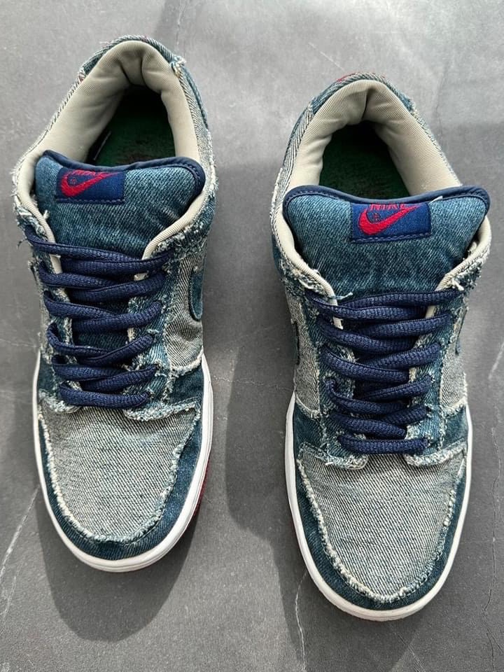 Nike SB Dunk Low Pro Reese Forbes Denim 착용 스타일 - 2