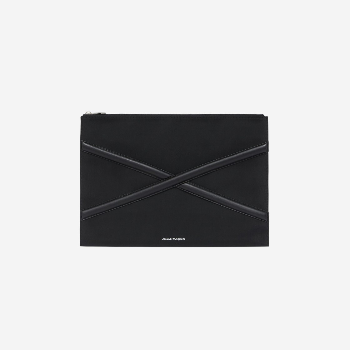 Alexander McQueen The Harness Pouch Black 상세 이미지 1