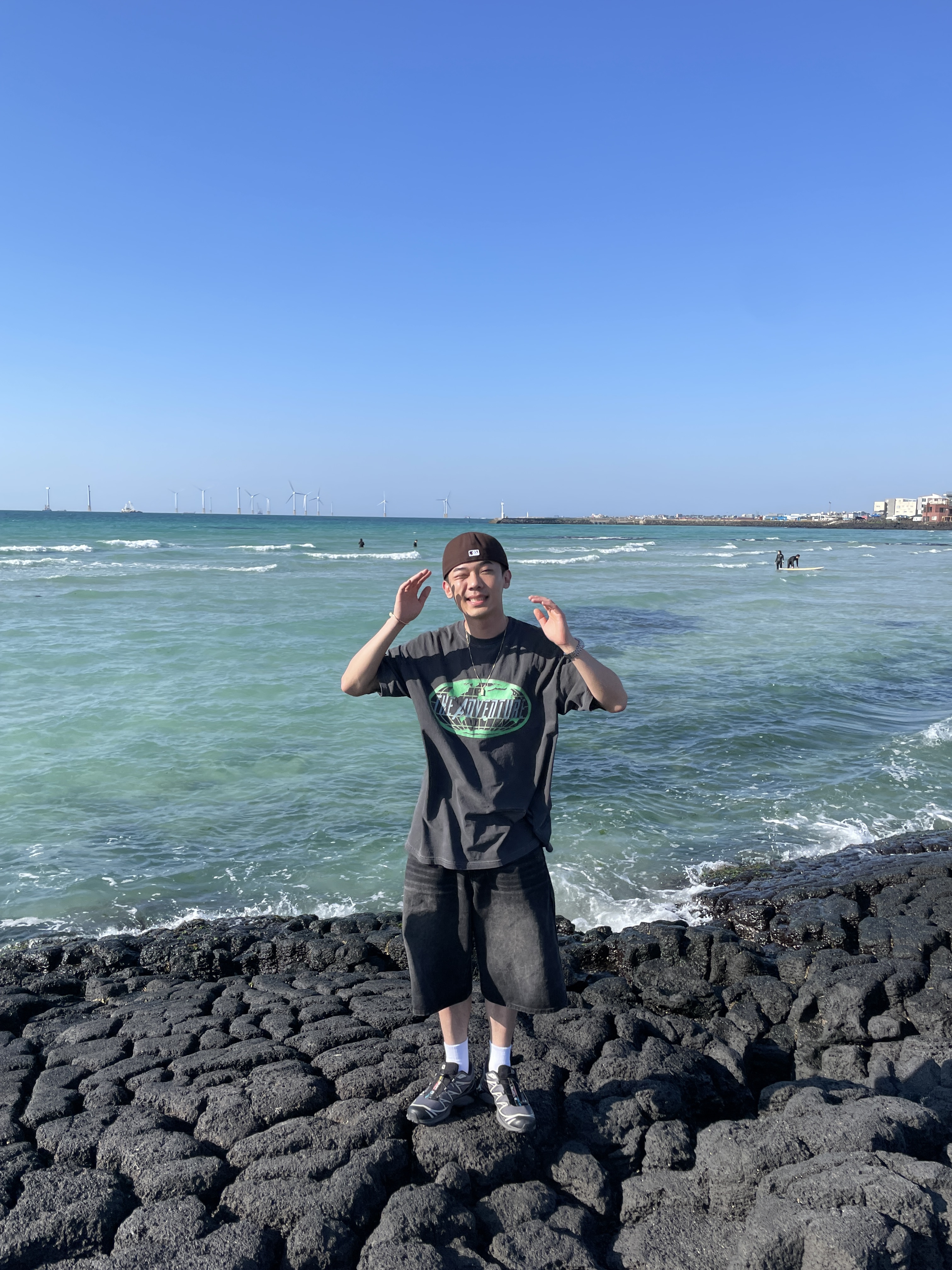 Salomon XT-6 Gore-Tex Black Ebony 착용 스타일 - 3