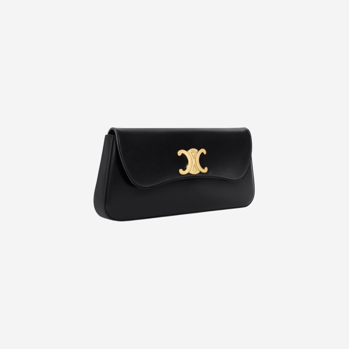 Celine Lola Clutch in Shiny Calfskin Black 상세 이미지 2