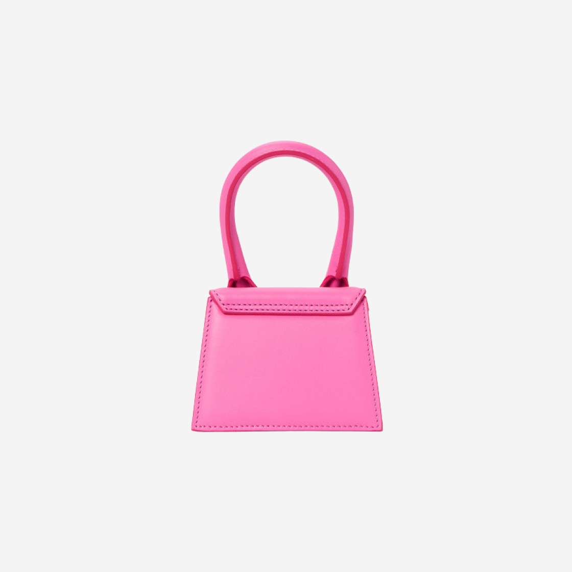 Jacquemus Le Chiquito Signature Mini Handbag Neon Pink 상세 이미지 2