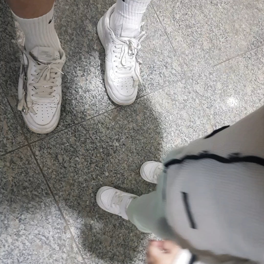 Nike x Acronym Lunar Force 1 SP AF100, (GS) Nike Court Borough Low SL White 착용 스타일 - 2